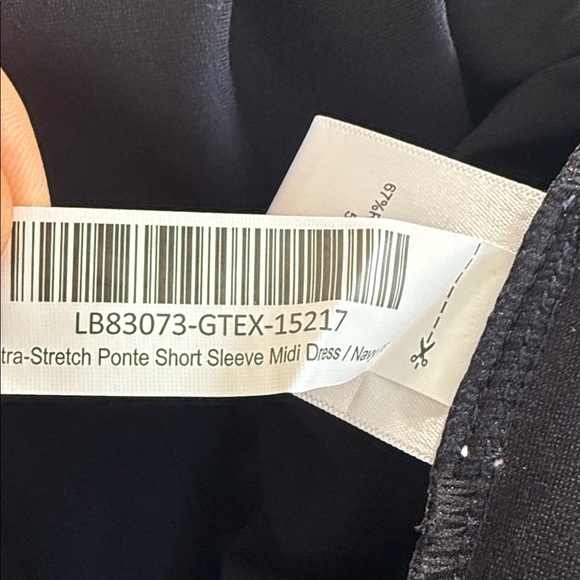 Quince Navy Midi Dress - Picture 3 of 3